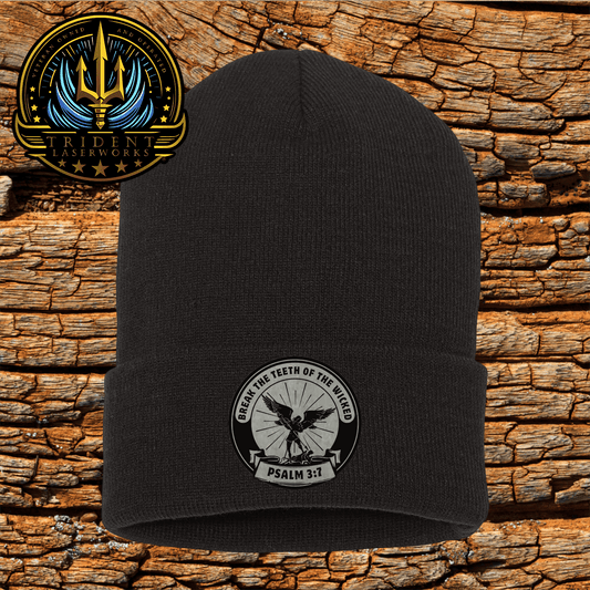 Break the Teeth of the Wicked - Psalm 3:7 Winter Beanie